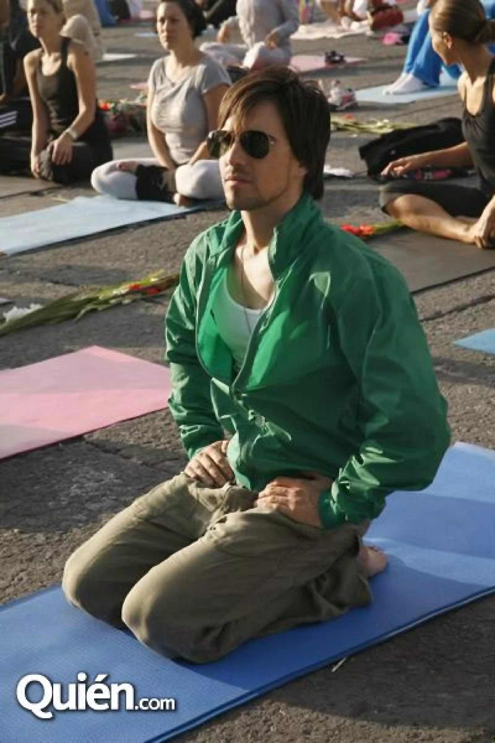 Yoga en el zocalo