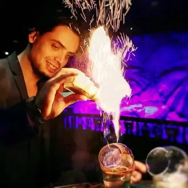 Rum Blazer cocteles bebidas