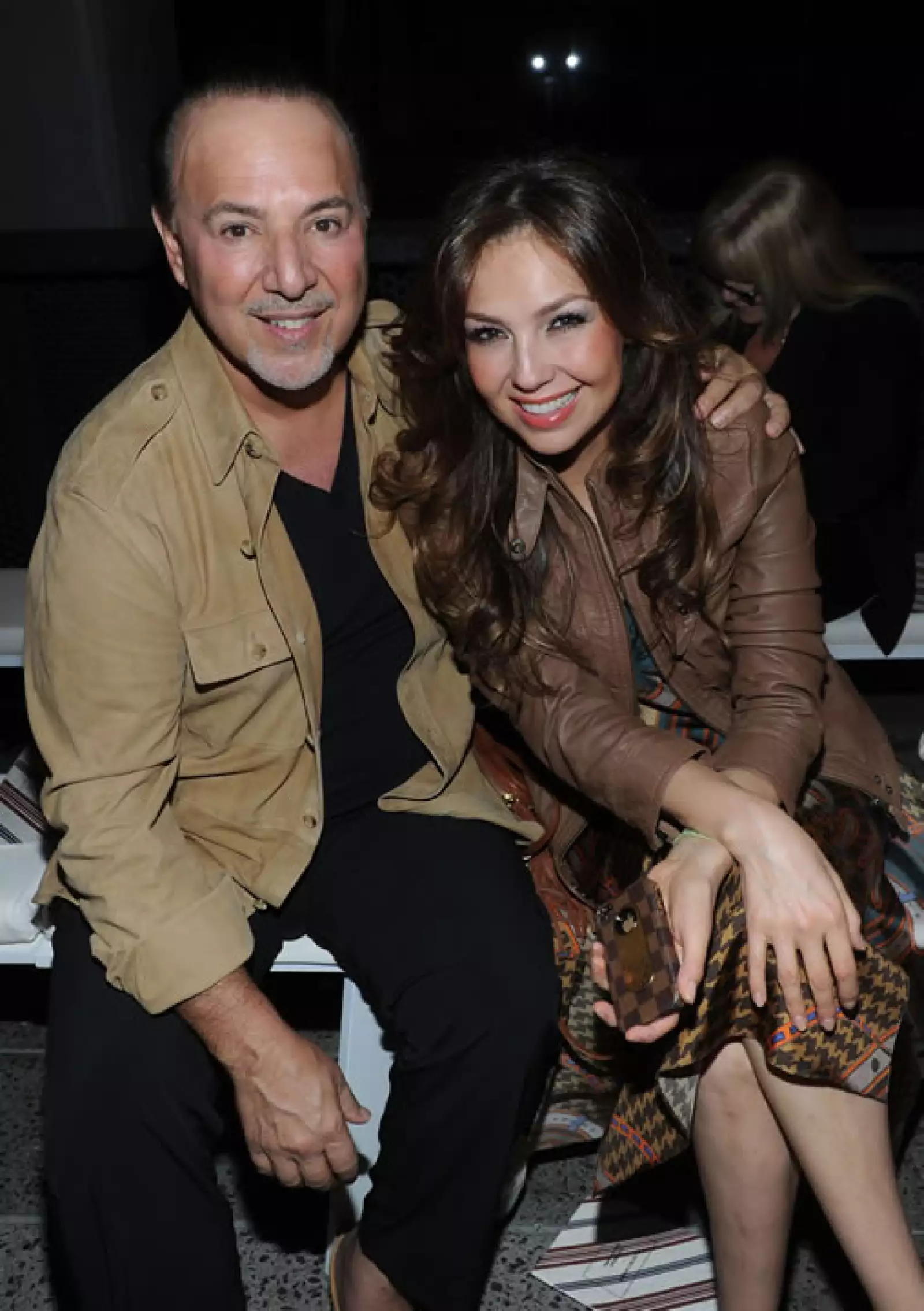 Thalía y Tommy Mottola llevan 12 años de matrimonio y dos hijos, Sabrina de 5 y Matthew de meses.