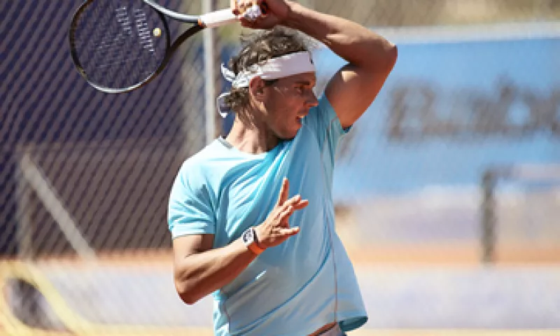 Rafael Nadal fue uno de los primeros tenistas en vestir un reloj en la cancha. (Foto: Tomada de richardmille.com )