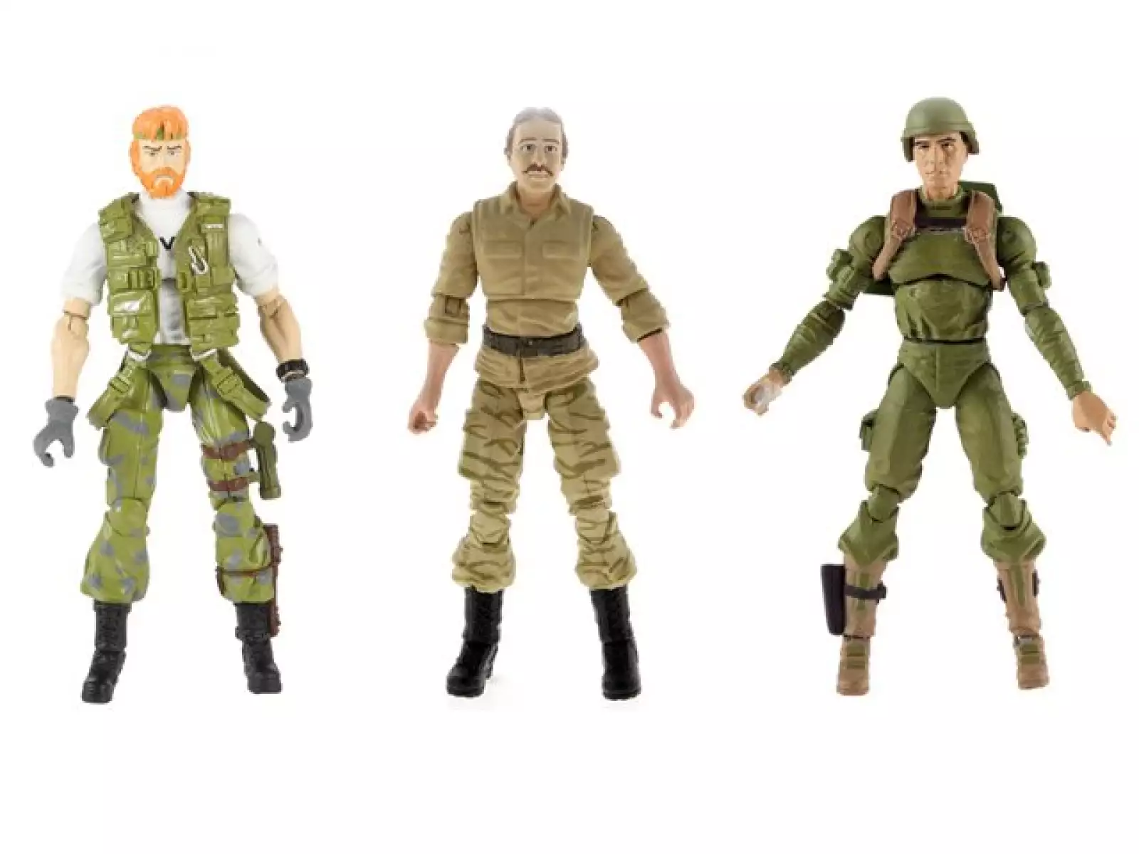 Las figuras de acción de G.I. Joe fueron muy populares entre los niños desde 1964, sin embargo en los ochenta no había quien no tuviera al menos uno de estos famosos militares. Fueron creadas por Hasbro.