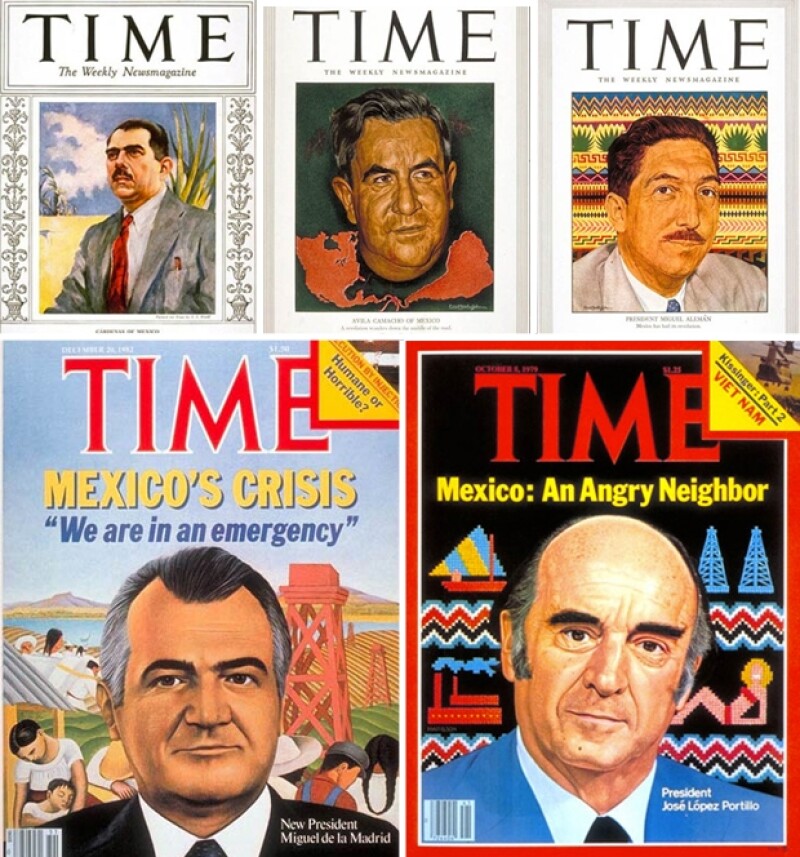 La revista que se publica desde 1923, ha presentado a otros presidentes mexicanos en sus portadas.