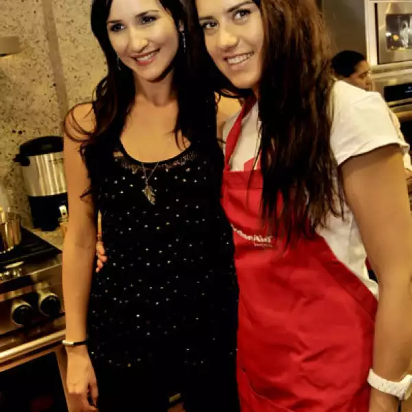 Denisse Morales y Sorana Cirstea