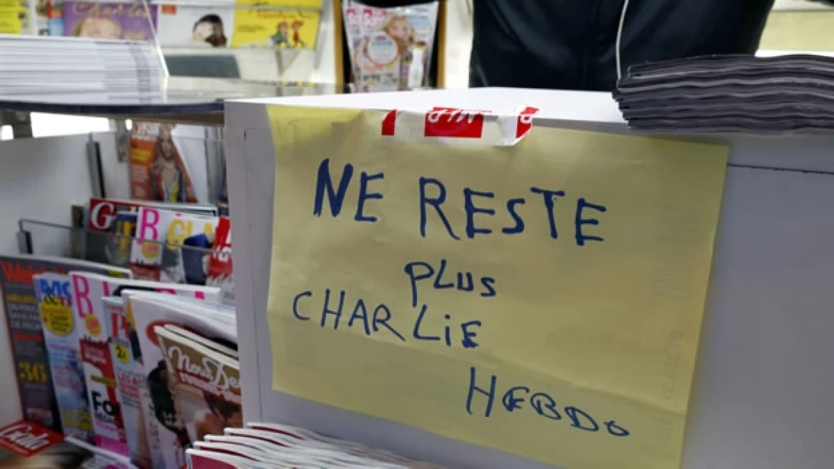 Charlie Hebdo, agotada