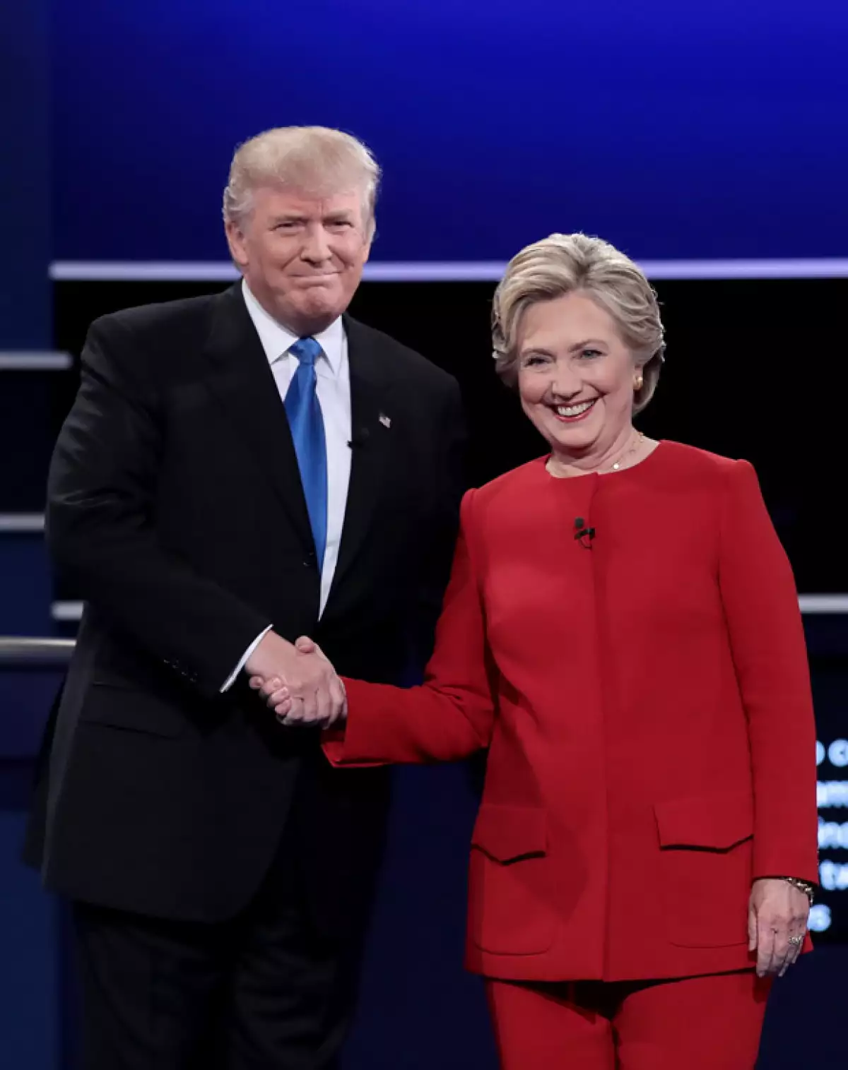 Hillary Clinton, Donald Trump