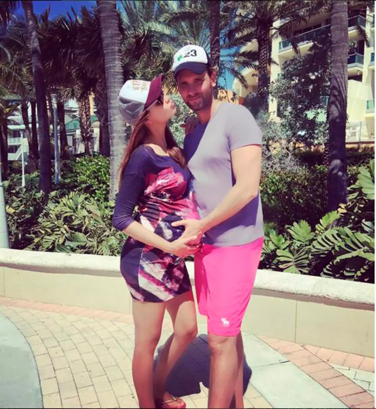 Gia es la primera hija de la pareja.