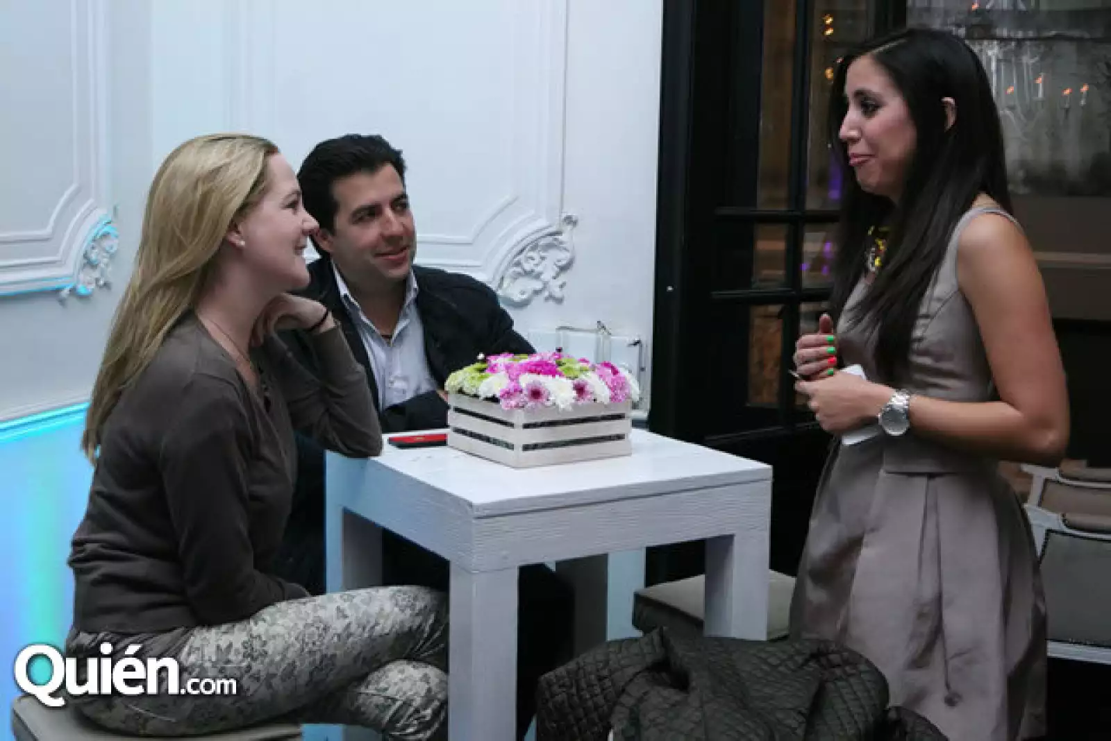 Cecilia Ballina,Arturo Delgado y Violeta Corona