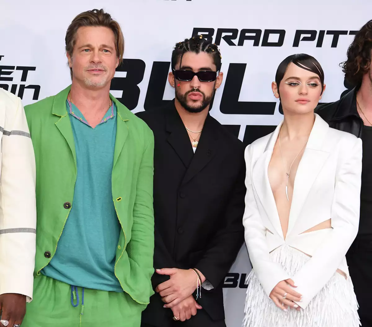 Bad Bunny comparte escenas con Brad Pitt en Bullet train