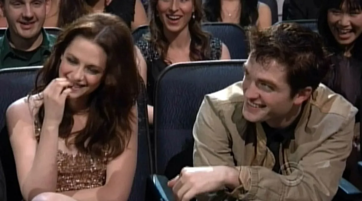 Aquí con Kristen en los premios People Choice en enero de este año.