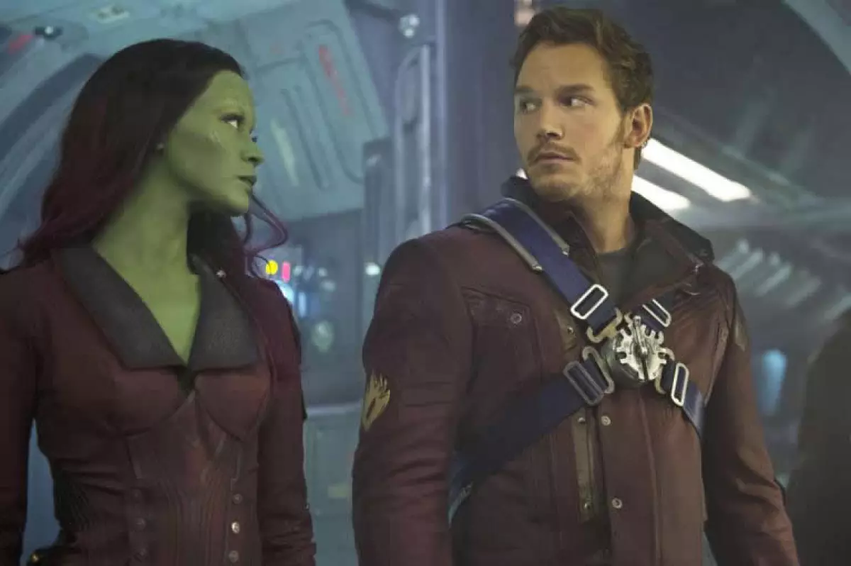 Gamora y Star-Lord