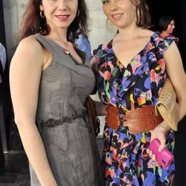 Samantha Mattei de González y Consuelo González Flores