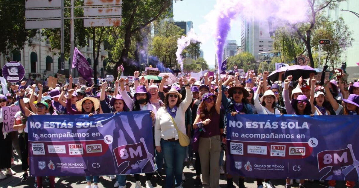 Marcha 8M en CDMX 2026: a qué hora es y ruta para asistir a la ...