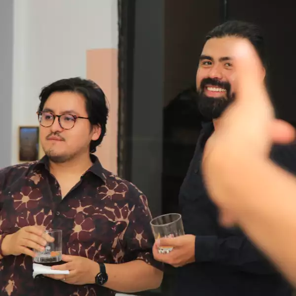 Julio Salazar  y Chef Rodrigo Amaury