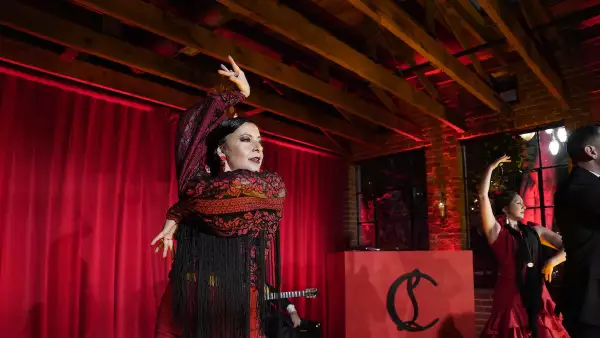 Christian Louboutin and Rossy De Palma host Loubi Tablao inspired celebration for Flamencaba Collection