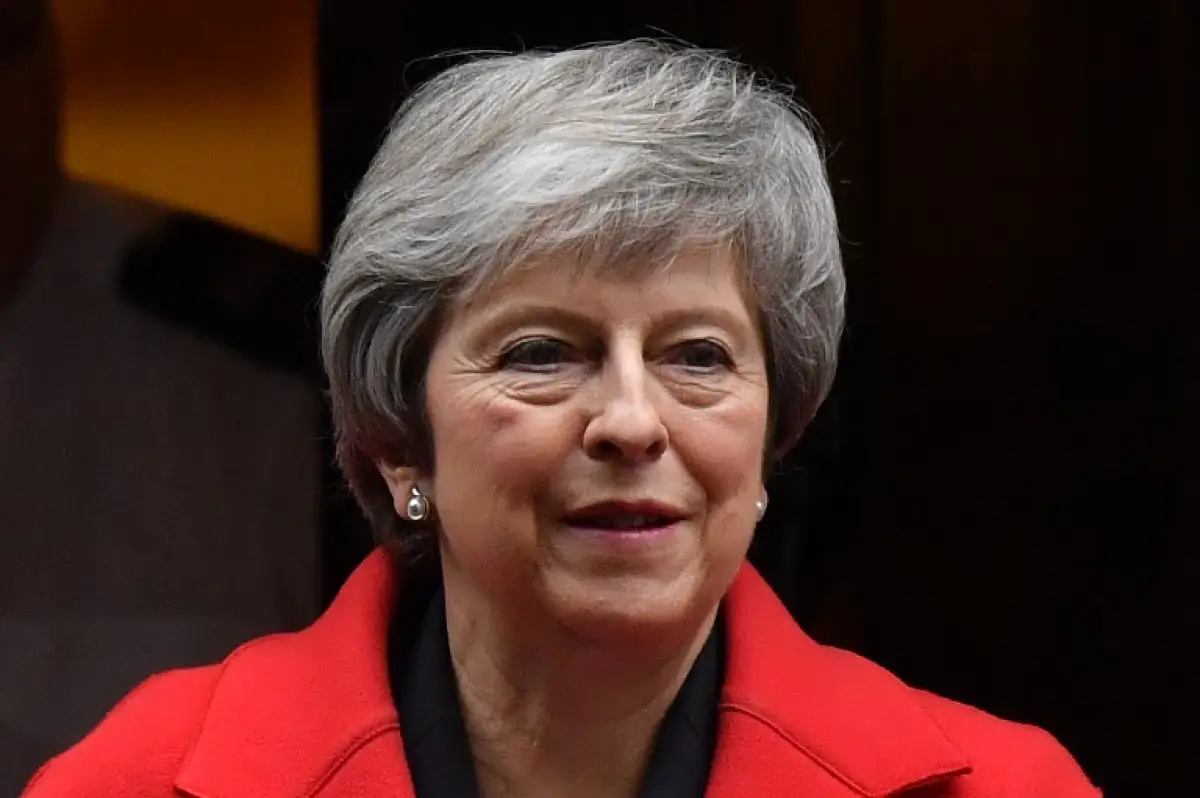Theresa May. 