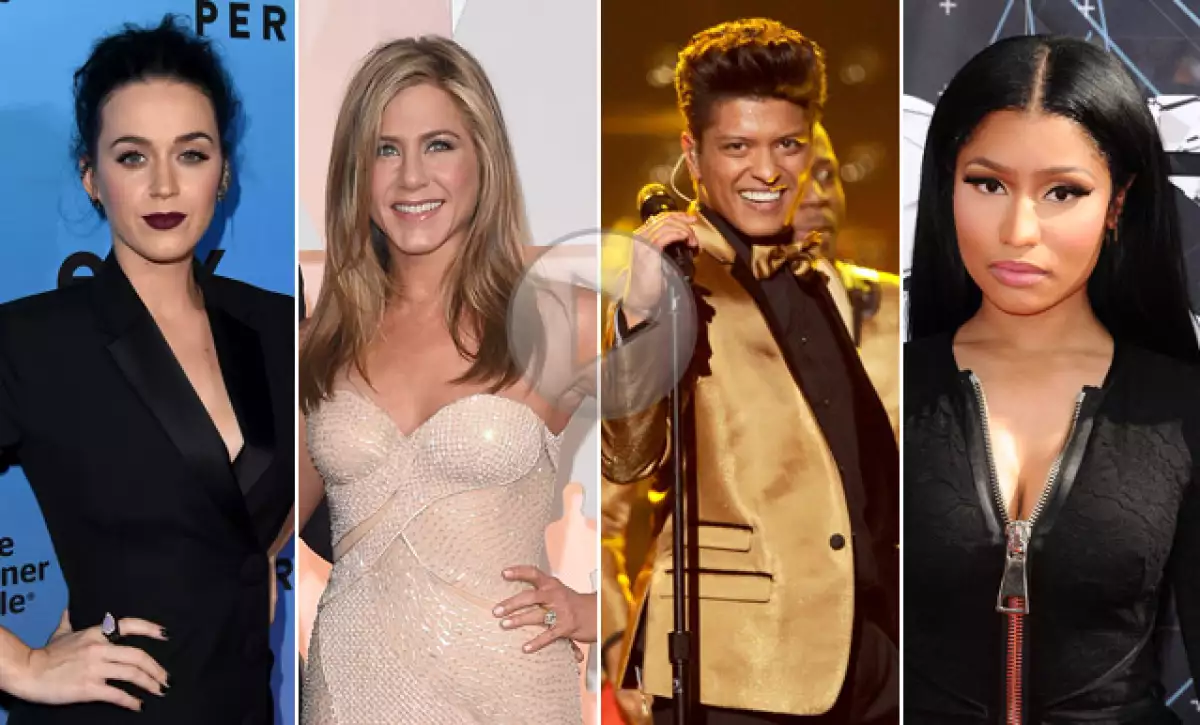 ¿Sabes cómo se llama en la vida real Katy Perry, Bruno Mars o Nicki Minaj? Aquí te lo contamos.