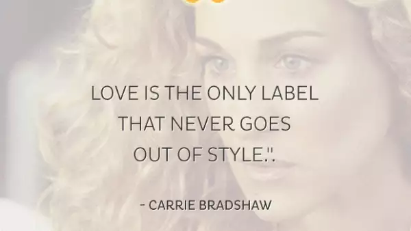 Festejamos los 50 años de Sarah Jessica Parker, recordando las mejores frases de Carrie Bradshaw, su icónico personaje de Sex and the City.
