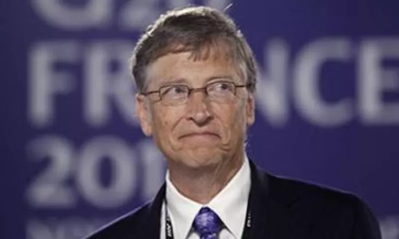 Bill Gates presentó un reporte a los líderes del G20 a petición de Nicolás Sarkozy. (Foto: Reuters)