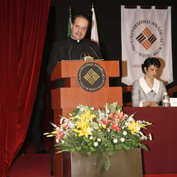 Lech Walesa en la Anáhuac