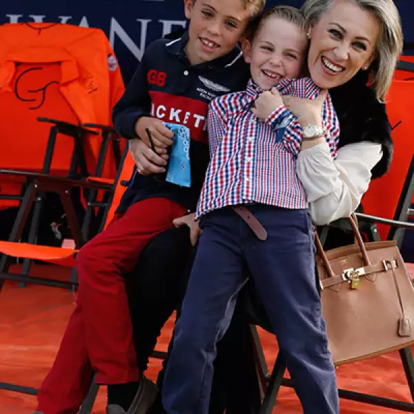 Alfredo,Fernando y Pilar Solórzano