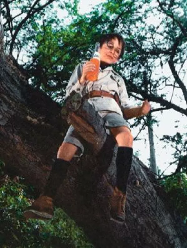La primera campaña en la que modeló Óscar Madrazo, en 1979.