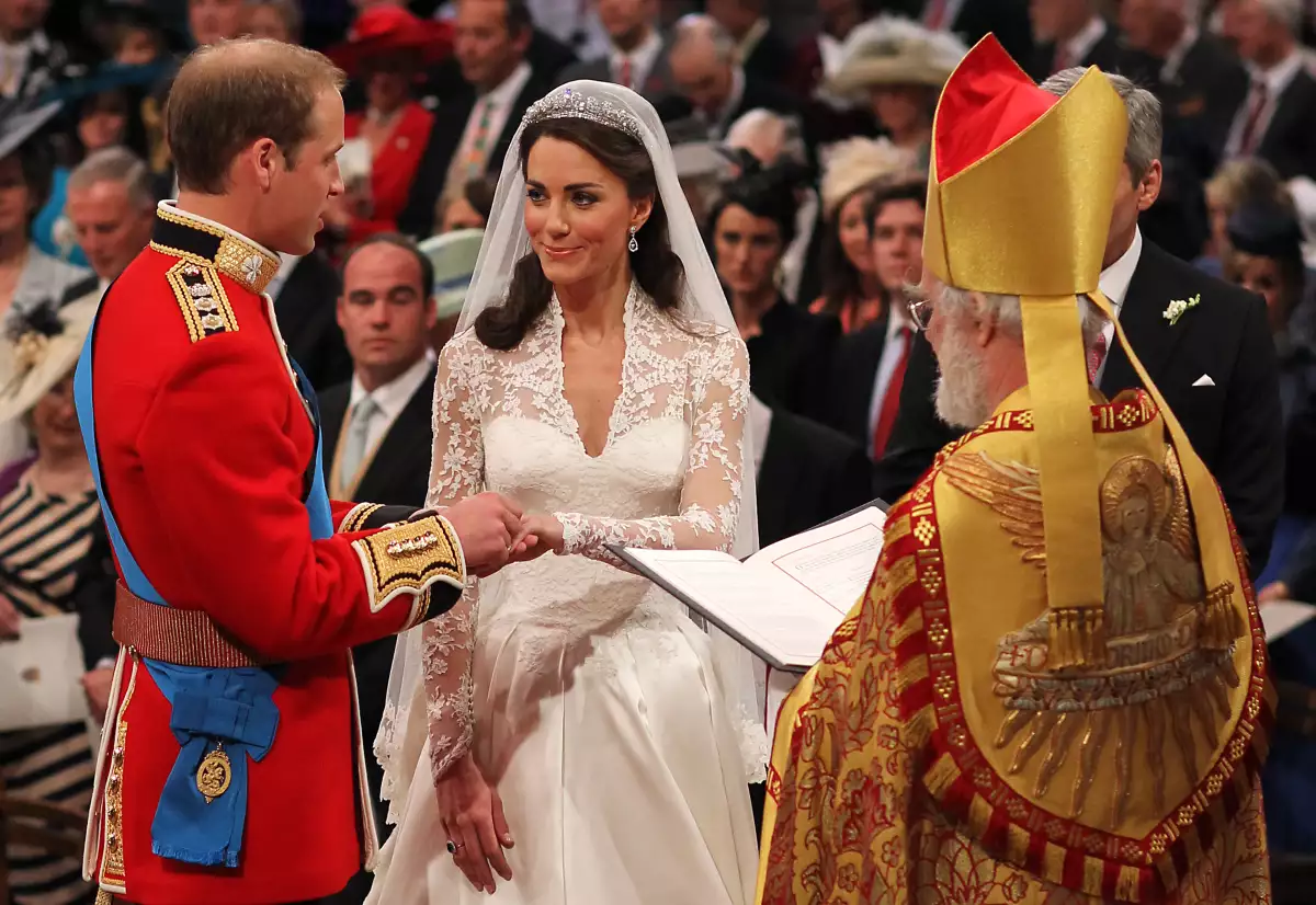 Boda Kate William, anillos