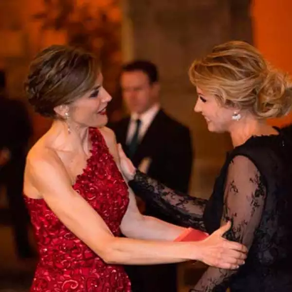 Cena en Palacio Nacional en honor a los reyes de España, Felipe VI y Letizia.