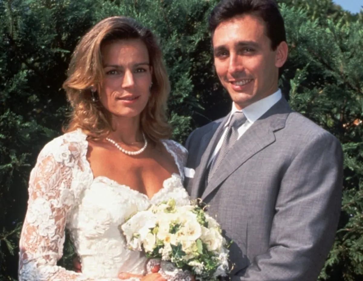 Estefanía con Daniel Ducruet.