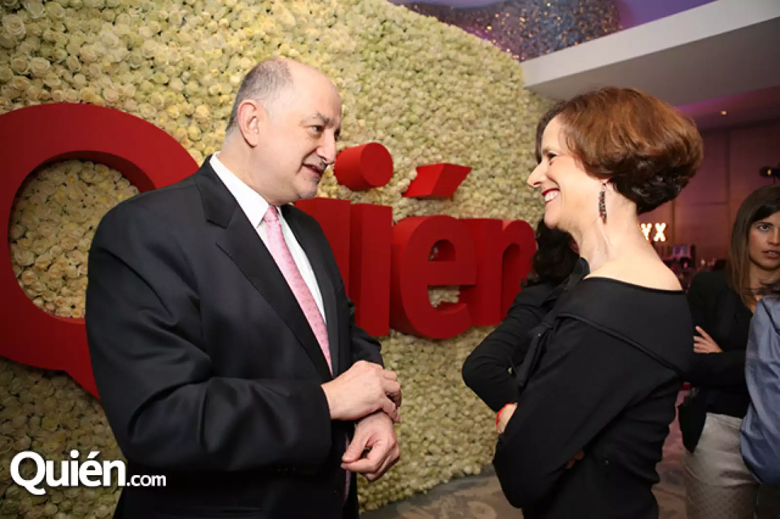 Roy Campos y Denisse Dresser
