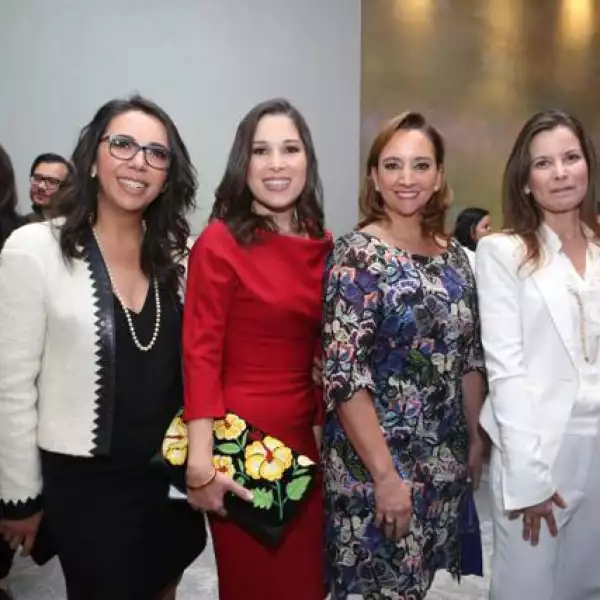 Laura Manzo, Ximena Puente, Claudia Ruiz Massieu y Ninfa Cantú