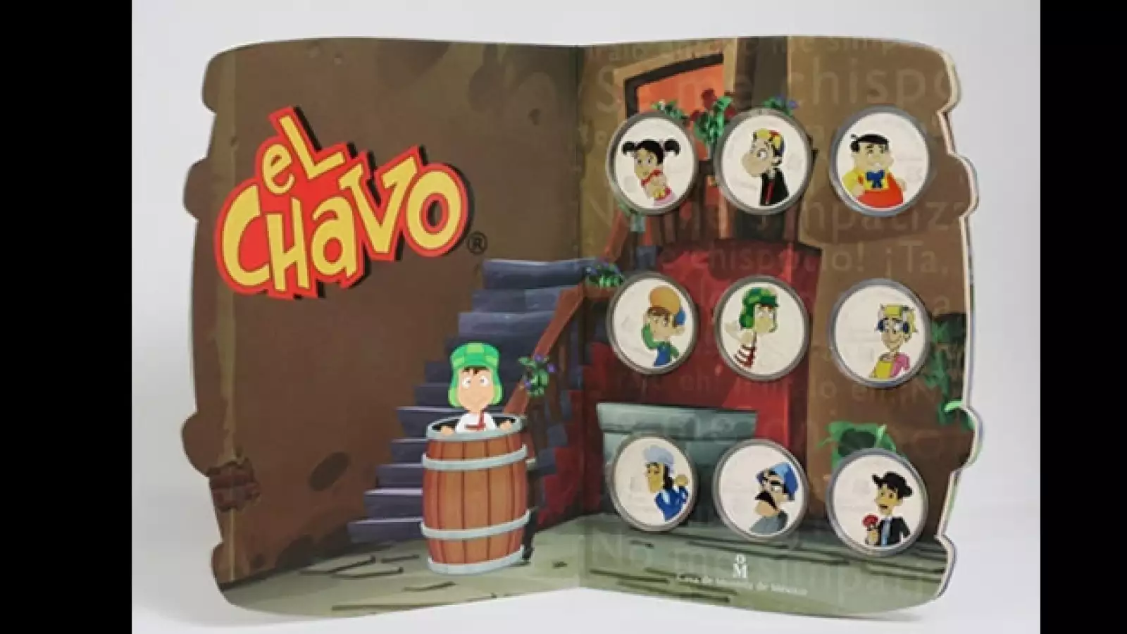medallas chavo del ocho 