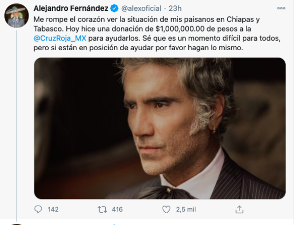 Alejandro Fernández.