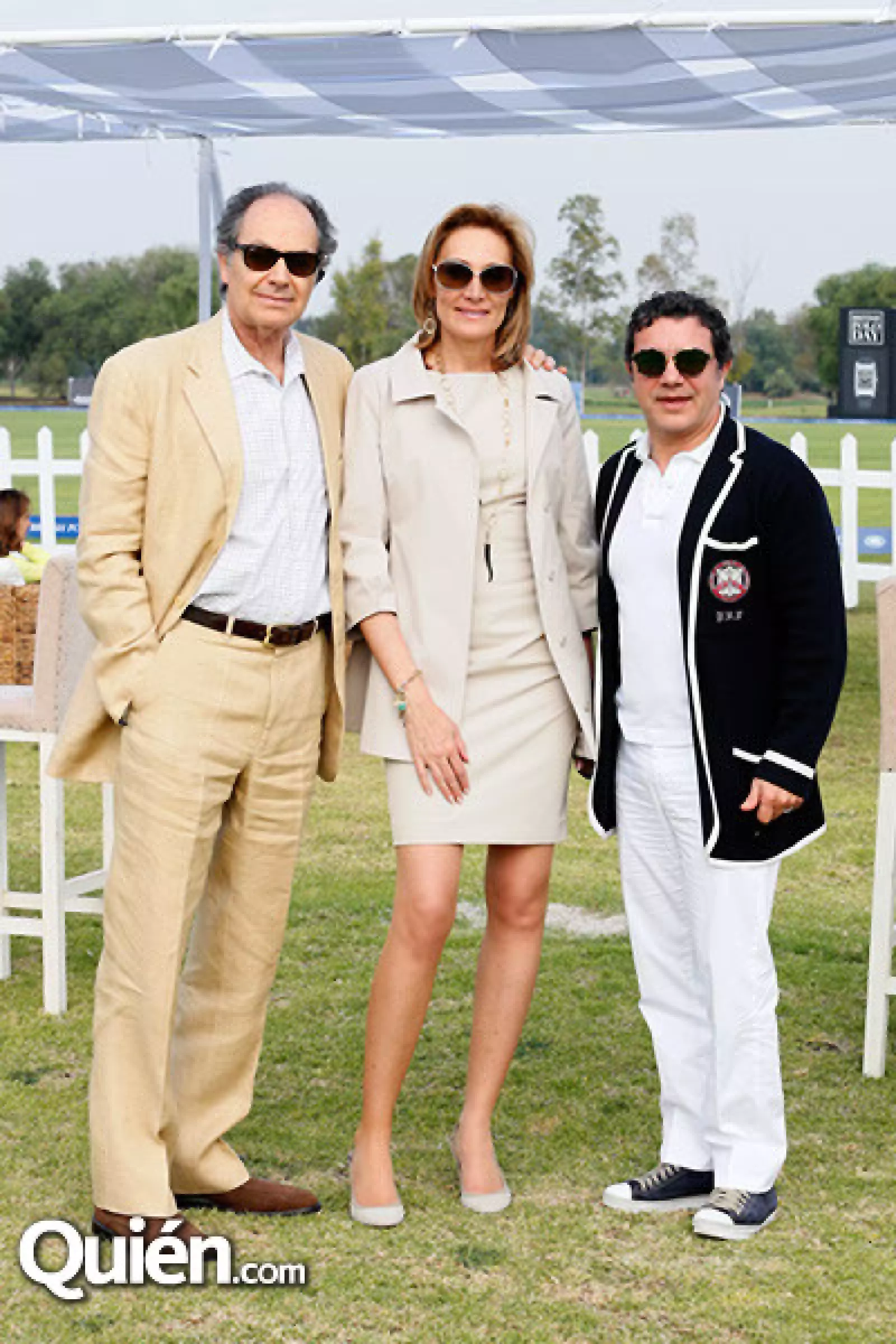 Alfredo Brener,Alejandra Alemán y Alonso Taladrid