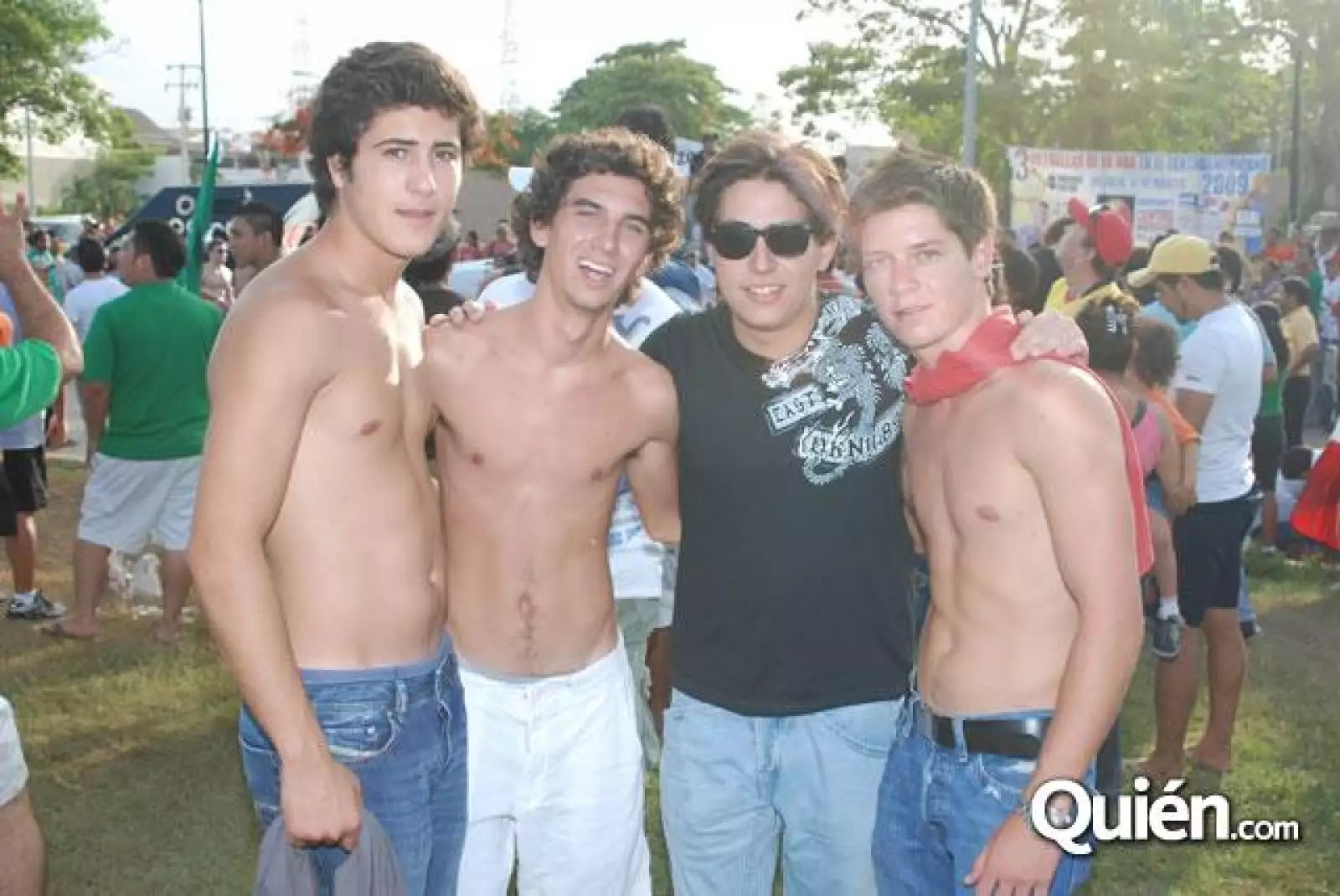 Festejo de México en Cancún