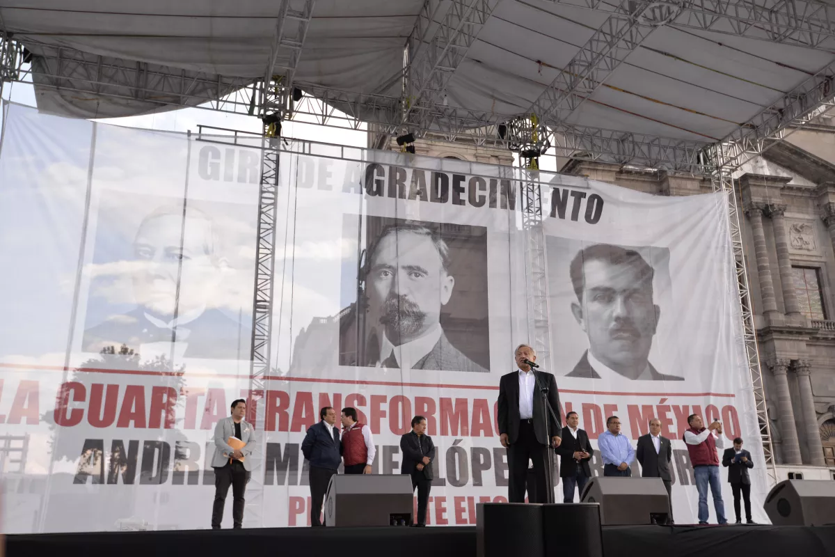 AMLO dijo que el Edomex es la entidad que más apoyo social va a recibir, entre otros temas porque es el más poblado del país.