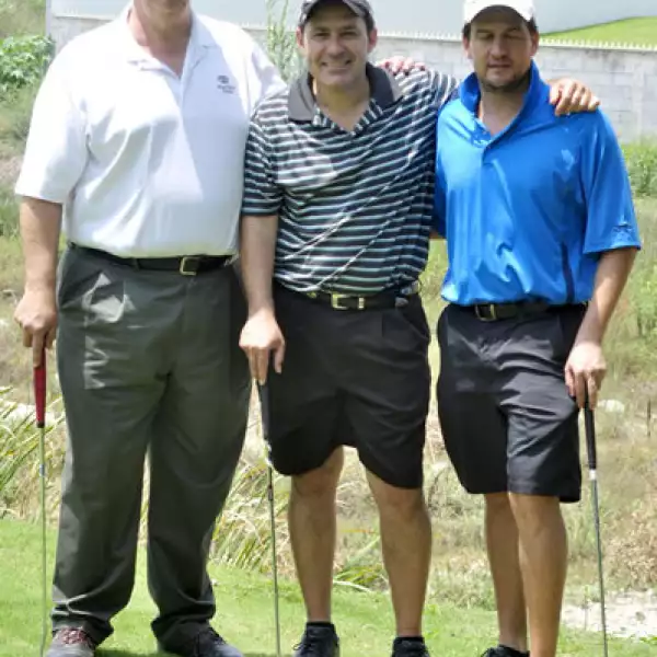 Patricio Putz, Dagoberto González y Jorge Sahagún