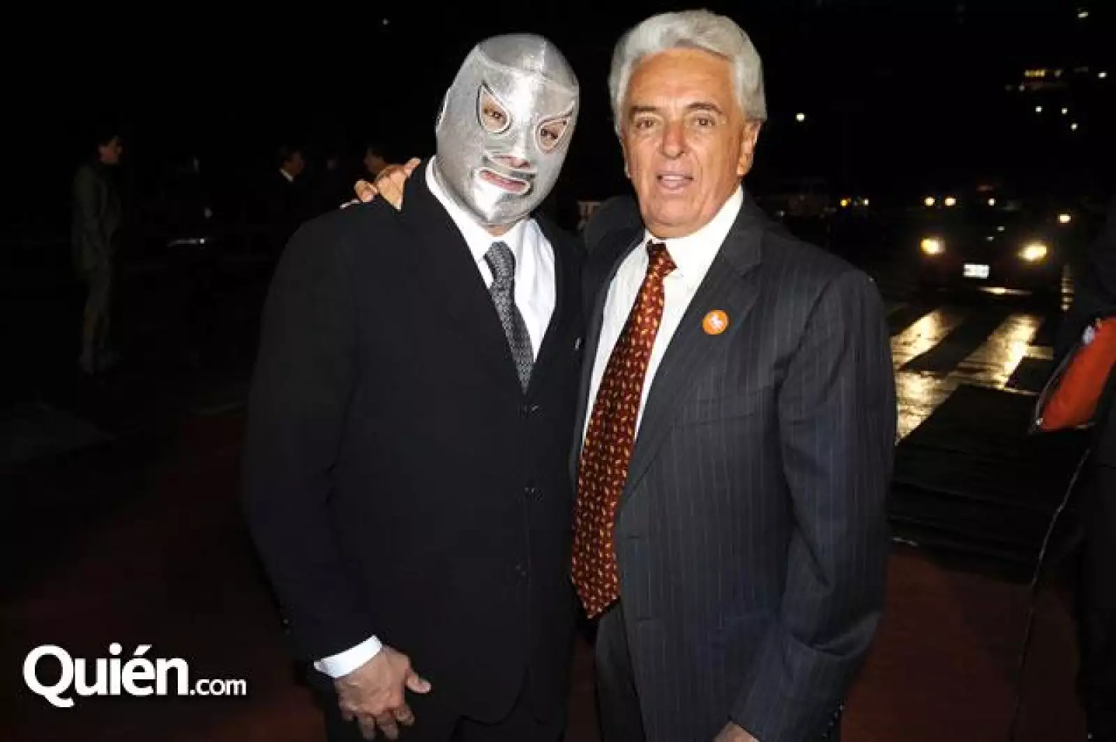 El hijo del Santo y Justino Compean