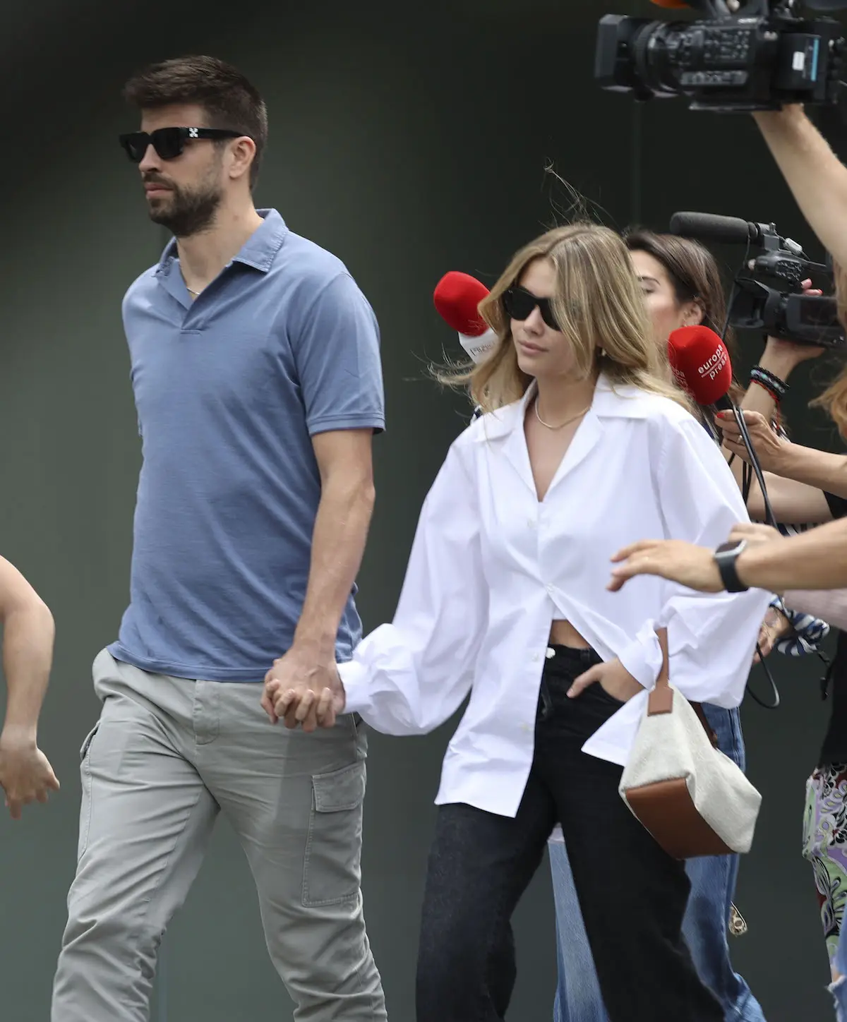 Gerard Piqué y Clara Chía