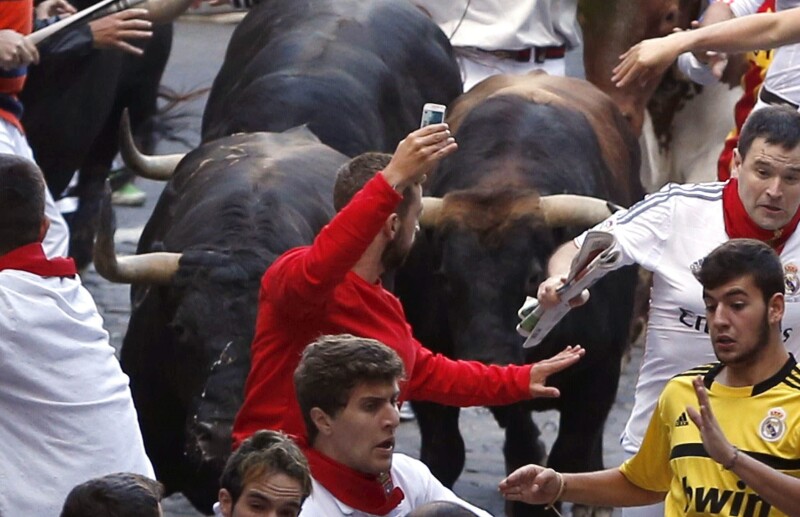 ¿En los Sanfermines?