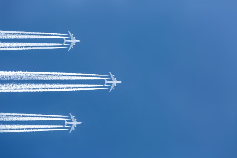 La carrera en el aire