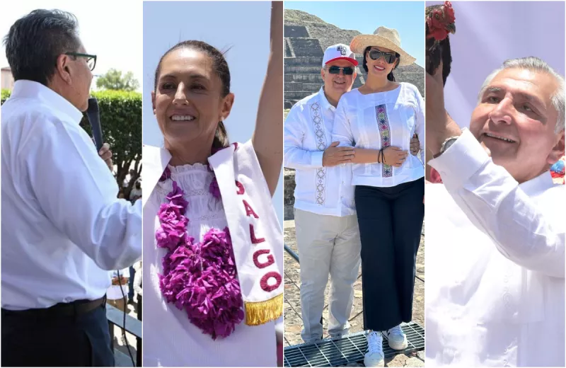 candidatos a la presidencia 2024 Morena actividades