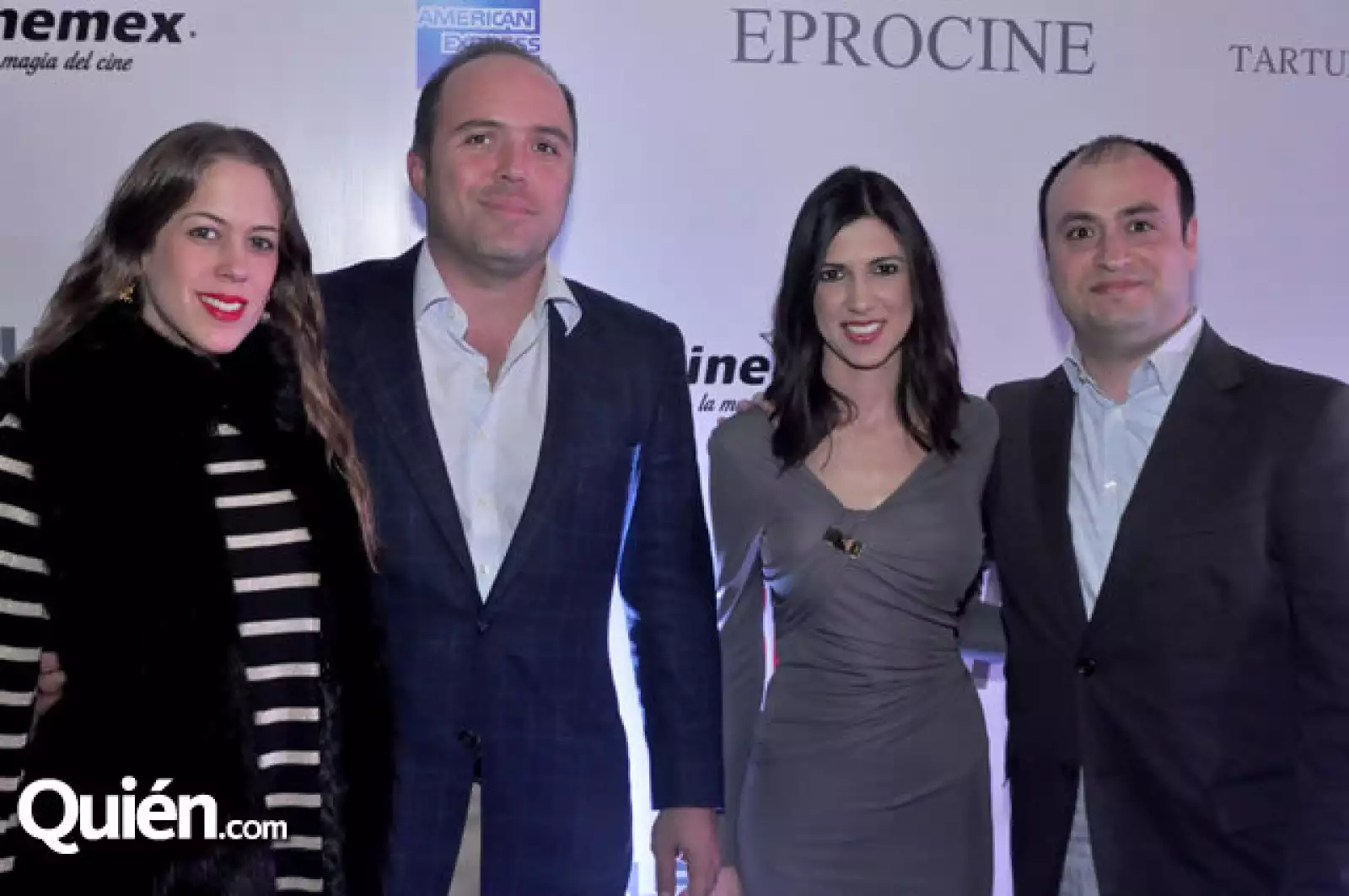 Carolina González de Bichara, Bernardo Bichara, Wendy de Muñoz y Fausto Muñoz