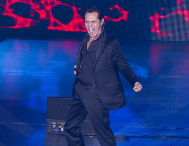 Marc Anthony se presentó recientemente en el Auditorio Nacional.