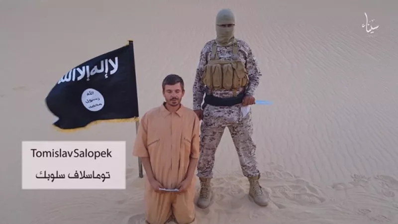 Tomislav Salopek ISIS video