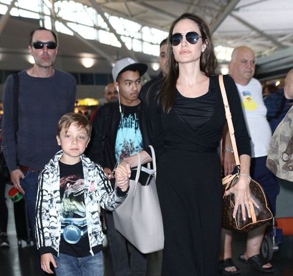 Angelina Jolie y James Haven