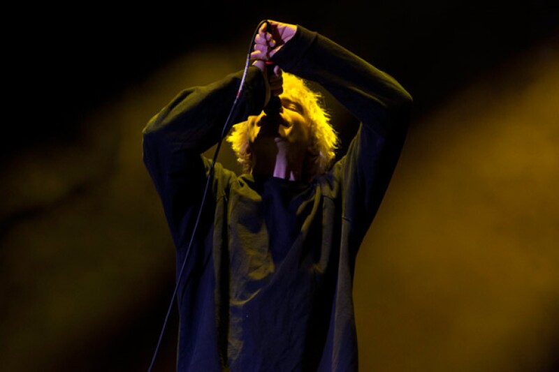Tim Burguess, vocalista de The Charlatans.