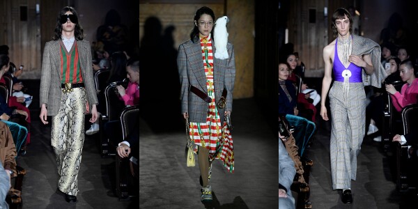 Gucci show, Runway, Spring Summer 2019, Paris Fashion Week, France - 24 Sep 2018