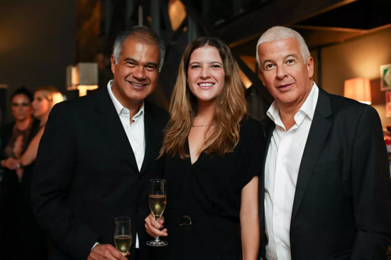 José Ignacio Rubio, Paola Álvarez y Francisco Álvarez