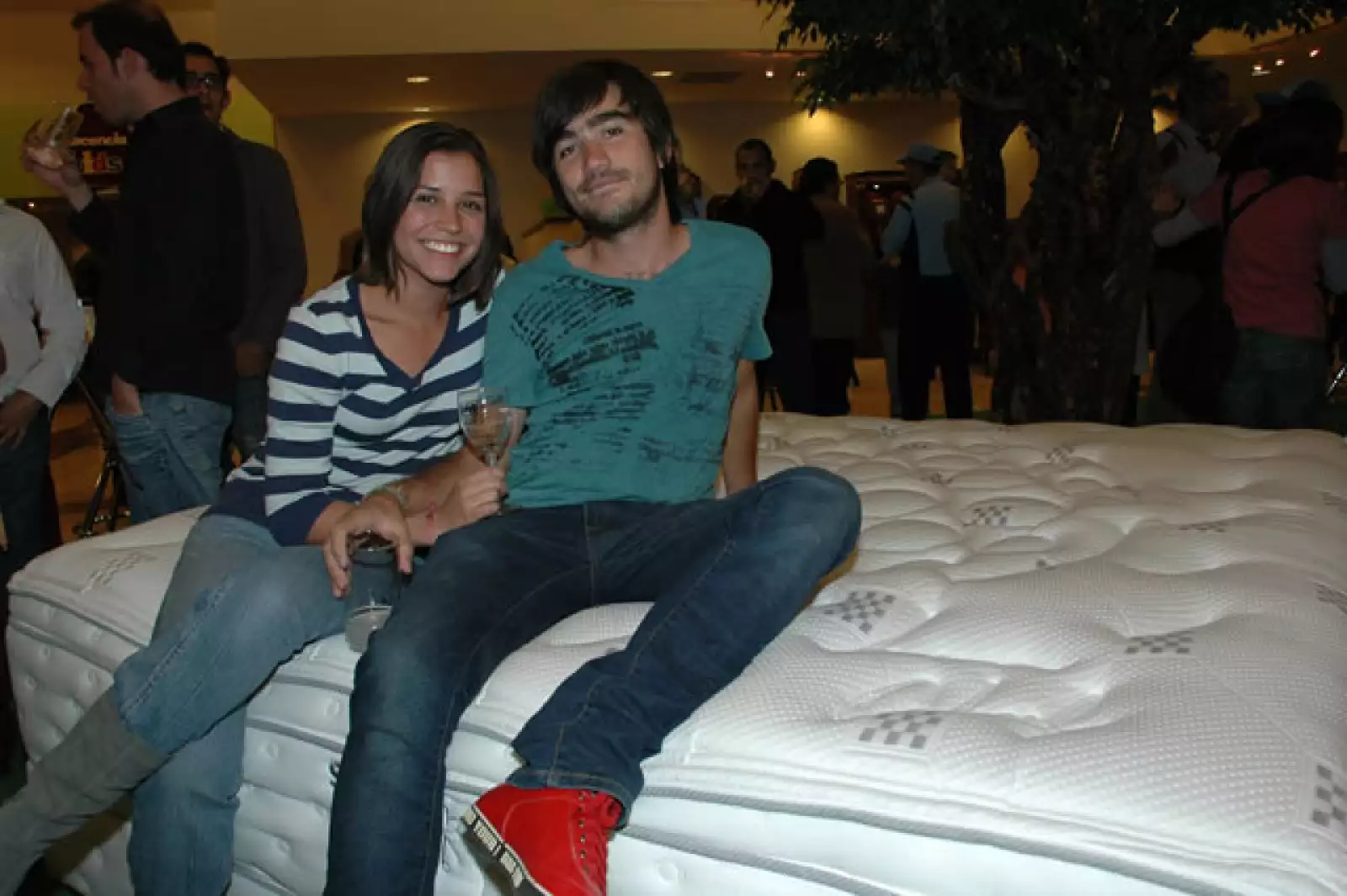 Presentación colchón Selther Lorena Ochoa