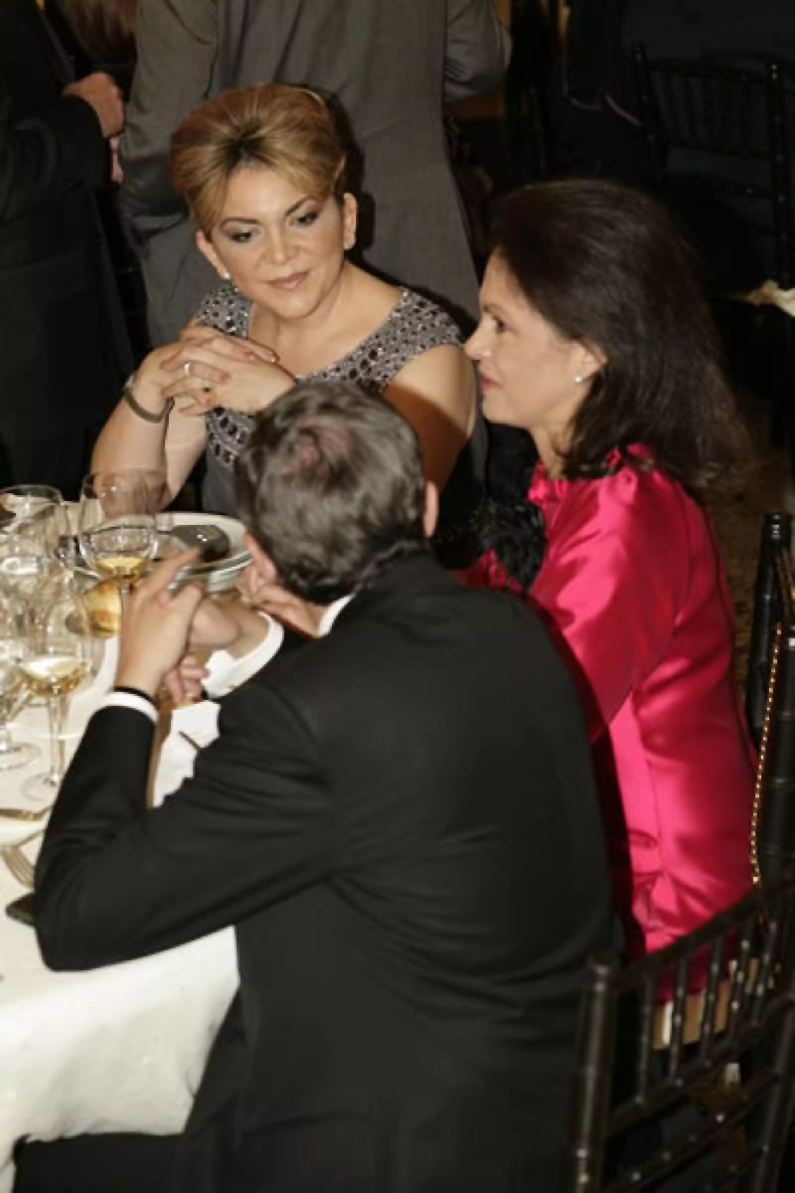 Cena Sarkozy en Palacio Nacional
